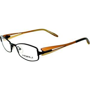 Morel Koali 7592S Womens Metal Eyeglass Frame NM030 Black Brown 47-16 France